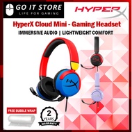 HyperX Cloud Mini Wired Gaming Headset (MULTI COLOUR / BLACK / LAVENDER) (7G8F3AA / 7G8F4AA / 7G8F5A