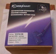 Powersmart DYSON DC62/V6 代用鋰電池