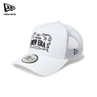 New Era 9FORTY A-Frame Trucker Frame Logo White Snapback Cap