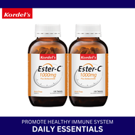 (Exp 4/27) Kordels Ester C 1000mg + Bioflavonoids 2x120 tablets to Provide 24 hours protection for C
