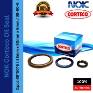 (1pc) NOK Corteco Oil Seal for 38*50*6 / 38mm x 50mm x 6mm / 38-50-6