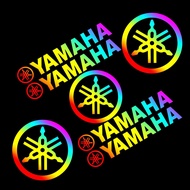 Motorcycle Sticker Scooter Waterproof Reflective Pull Flower Yamaha