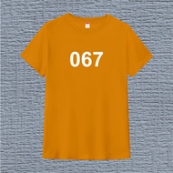 Squid Game 067 Jiang Xiao Zheng Haojuan 오 어🏻🏻 T-shirt T shirt Men's Women's Parent-Child Couple Gift