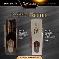 Vanzo Duo Series Refill Pack 3355 Classic Blossom & 3366 English Pear & Freesia/Minyak Wangi Vanzo R