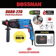 BOSSMAN 900W BGBH226 3 MODE ROTARY HAMMER SET (6 MONTHS WARRANTY)