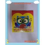 COLOUR FLINT PAPER 127mm x 127mm