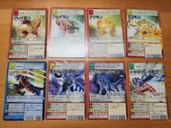 中古數碼暴龍卡 Digimon Card 亞古獸 加布獸 X抗體進化鏈 共18張卡