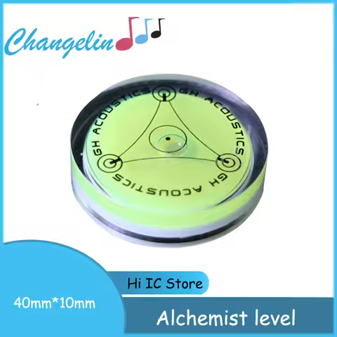 LP Vinyl Record Turntable LP Disc Stabilizer Bubble Degree Tonearms Set-up Spirit Level For Phono Ca