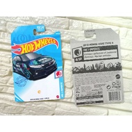 CUSTOM CARD : HOT WHEELS STH 2018 HONDA CIVIC TYPE R FK8