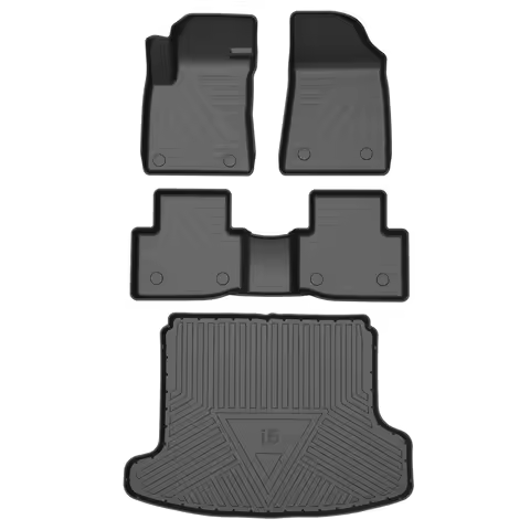 Use for MG 5 car carpet MG 5 AllWeather Floor mat MG5 trunk mat Full Set Trim to MG 5 waterproof flo
