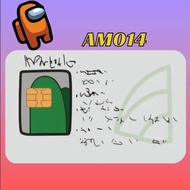 Extra COAT AMONG US 14-20 emoney sticker atm Card
