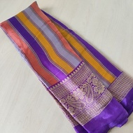 Rangoli Rainbow Satin Silk Saree to Ship