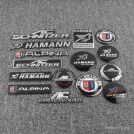 Suitable for side marker modification Alpina AC Harman Metal Car Emblem Scratch Tail Emblem Decorati