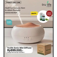 TRULIFE SONIC TUPPERWARE MIST DIFFUSER, HUMIDIFIER