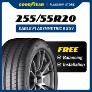 Goodyear 255/55R20 Eagle F1 Asymmetric 6 SUV [Free Installation]