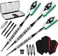 Viper Element 90% Tungsten Soft Tip Darts with Storage/Travel Case, 18 Grams