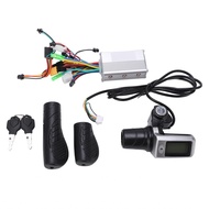 Jiada 36/48V 350W Electric Scooter Brushless Motor Controller 802 Grip LCD Display Throttle Bike Conversion Kit