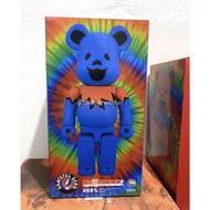[Ready Stock]Bearbrick Grateful Dead Dancing Bear 400%[Blue, 2015]USED