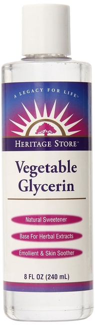 Heritage Store Vegetable Glycerin, 8 Ounce
