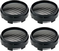 Modengzhe 4 Pcs Plastic Snap-in Type Wheel Center Hub Cap with Hole 66mm Outer Diameter and 63mm Cli