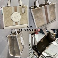🔥Sale🔥 Outlet減價 特價 🔥Coach Dempsey 22 tote bag 托特包/單肩包/手提包/小手袋/連斜孭帶/手挽袋/斜孭袋/兩用袋/BARREL BUCKET BAG HAN