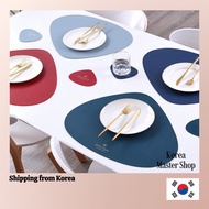 Pebble Shaped Dinning Table Mat/Table Mat/table cloth/Nordic style