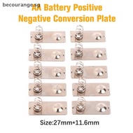 [Bec] 10Pcs 27x11.6mm AA Battery Positive Negative Conversion Spring Contact Plate For The 5th Batte