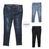 Arizona Jean Co Superflex Girls Denim Jeans Jeggings Size 5y 6y 7y 8y 10y 12y 14y