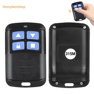 Remote Control Duplicator 4 Button Garage Door Gate Opener 315MHz/433MHz Universal Cloning Remote Re