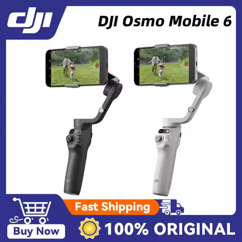DJI Osmo Mobile 6 Portable and Foldable DJI OM6 3-Axis Stabilization ActveTrack 6.0 DJI OM 6 New Ori