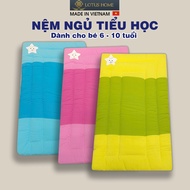Lotus Homes mattress topper for elementary school children 6-10 years old, thick, absorbent cotton f
