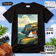 IRLANDIA 13-Piece SOUVENIR T-Shirt ASEAN COUNTRYTAG IRELAND COTTON 24S SOUVENIR PREMIUM GIFT