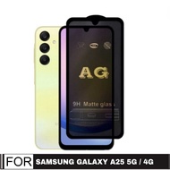 AG Matte Tempered Glass 9H / Screen Protector Anti Glare Samsung A25 4G / A25 5G / A15 4G / A15 5G 2