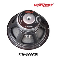 Konzert KW-3000 M Subwoofer 12 350W Speaker KW-880 is size 8-250W, KW-1300 is size 5-150W, KM-1000 is size 4