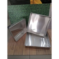 Square pan square pan / aluminum pan 18cm 20cm 22cm aluminum coated cake pan