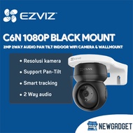 EZVIZ C6N 1080P BLACK MOUNT 2MP 2WAY AUDIO PAN TILT INDOOR WIFI CAMERA & WALLMOUNT