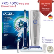Oral-B Pro 4000 3D CrossAction Electric Rechargeable Toothbrush [China Edition]