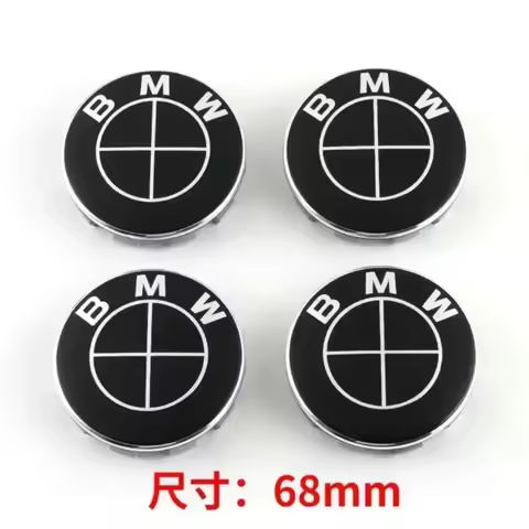For BMW Wheel Hub Caps For BMW 3 Series 5 Series E60 E90 F10 F30 E46 E39 X5 E53 E70 E38 Z4 4Pcs 56mm