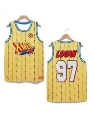 Marvel X-men '97 Logan Fashion Basketball Sleeveless Shirt Tank Tops Summer Oversized Baskerball 3d 