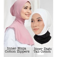 Inner Ninja Cotton Zippers /Inner Dagu Tali Cotton Premium/Inner Sukan