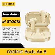 realme Buds Air 8 Wireless Earphone Bluetooth 5.4 Active Noise Cancelling True Hours Battery TWS Ear