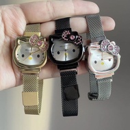 Kitty Watch Cute Children Girls Student Girls Cartoon Watch High-value Girls T
