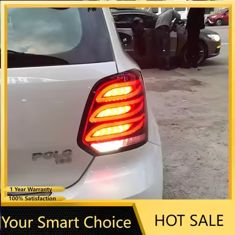 Plug and Play Auto Rear Lamps For Volkswagen Polo 2011-2018 LED Car Taillights Assembly Upgrade Benz