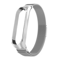 Smart Watch Band Wrist Band Fashion Stainless Steel Replacement Magnetic Strap for Mi Band 6 Smart Wristband