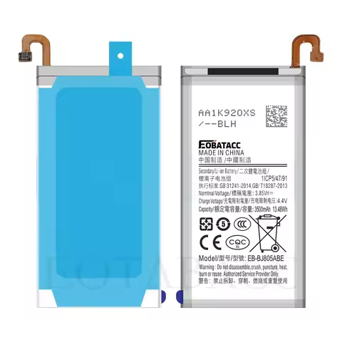 2025 YEARS 100% New Original Battery EB-BJ805ABE For Samsung J805 /A6+ 2018 /A6+(A6 Plus)/J8+/ A605