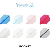 【Cosmo】Fit Flight Air Darts Flight (Rocket)
