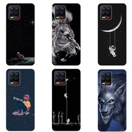 Infinix Note 10 Casing Silicone Infinix Note 10 TPU Soft Case Animated Painted Back Cover