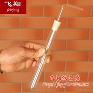 20 * 200mm test tube with rubber plug tube glass tube glass tube chemical experiment glass instrumen