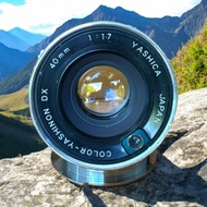 YASHICA COLOR-YASHINON DX 40MM.F1.7 MODIFIED M39 MOUNT