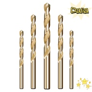 DALIA Drill Bit, High Speed Steel HSS6542 Twist Drill, Hard HSS Bit Metal